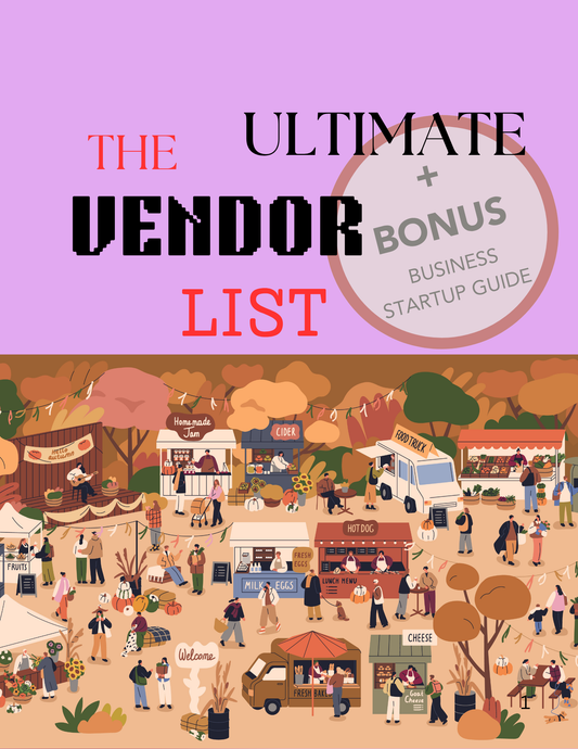 The Ultimate Vendor List